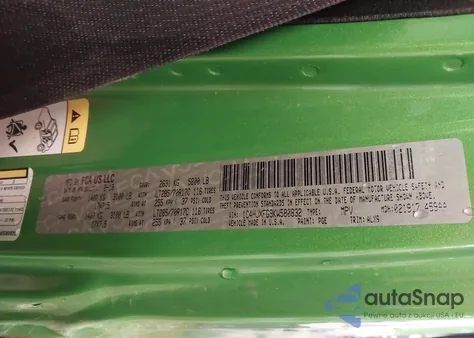 2019 Jeep Wrangler Unlimited Rubicon 4X4 z USA, uszkodzony, nr VIN 1C4HJXFG9KW580832